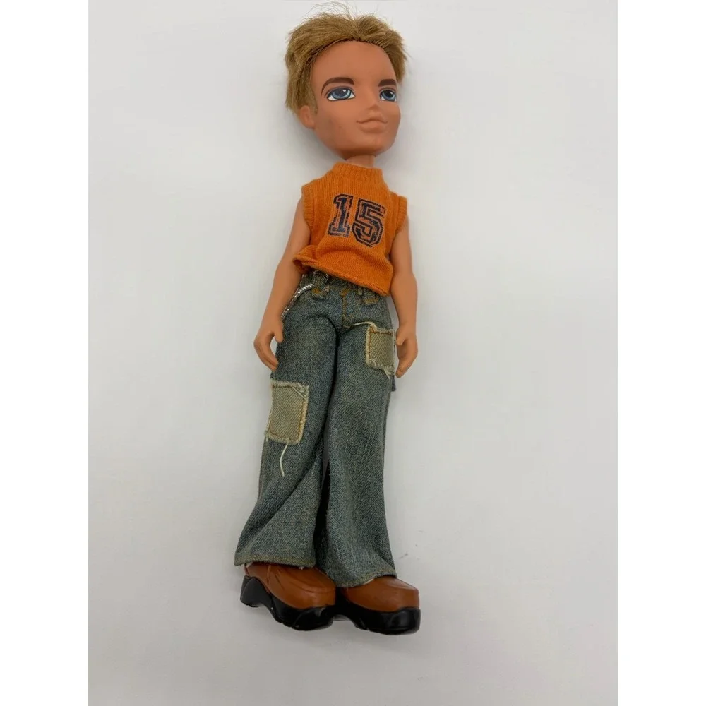 2002 Bratz Boyz Doll - CAMERON Denim Outfit Y2K Nostalgia Fashion Doll